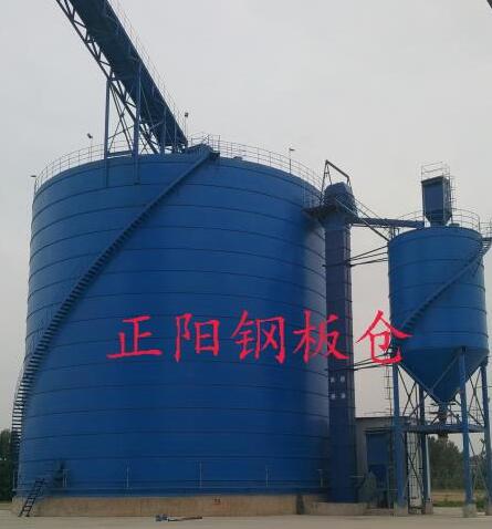 港口大型矿粉钢板库